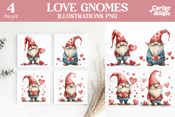 Download Gnome Valentines Sublimation - Valentines sublimation Collection