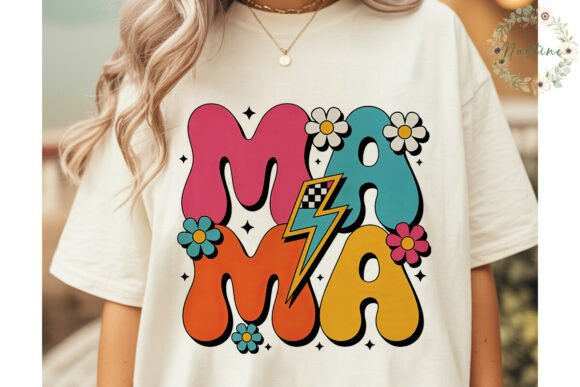 Download Retro Mama Sublimation Design - Mama sublimation Collection