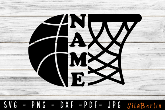 Download Basketball Monogram SVG, Basketball SVG - Basketball Collection