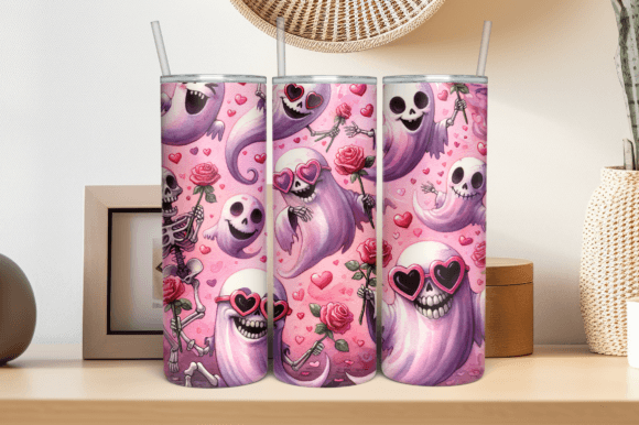 Download Spooky Valentines Sublimation PNG Wrap - Valentines sublimation Collection