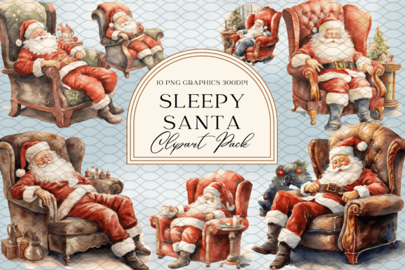 Download Sleepy Santa Sublimation Graphics - Sublimation graphics Collection